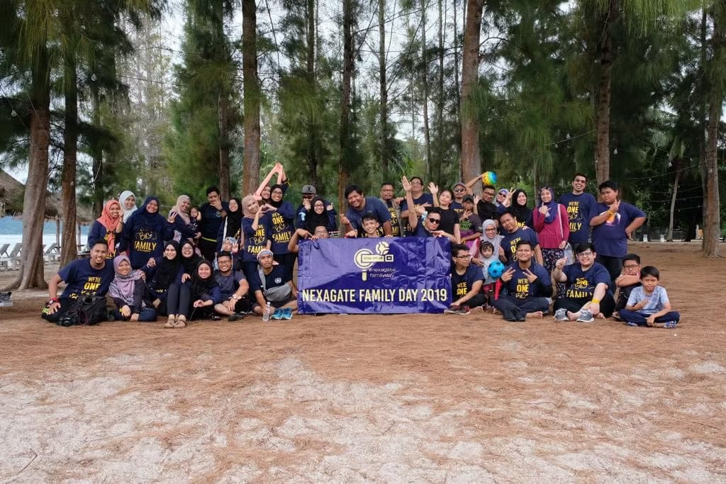 The whole Nexagate family took a break from our super busy schedule & went off to Damai Laut for our Annual Company Family Day!