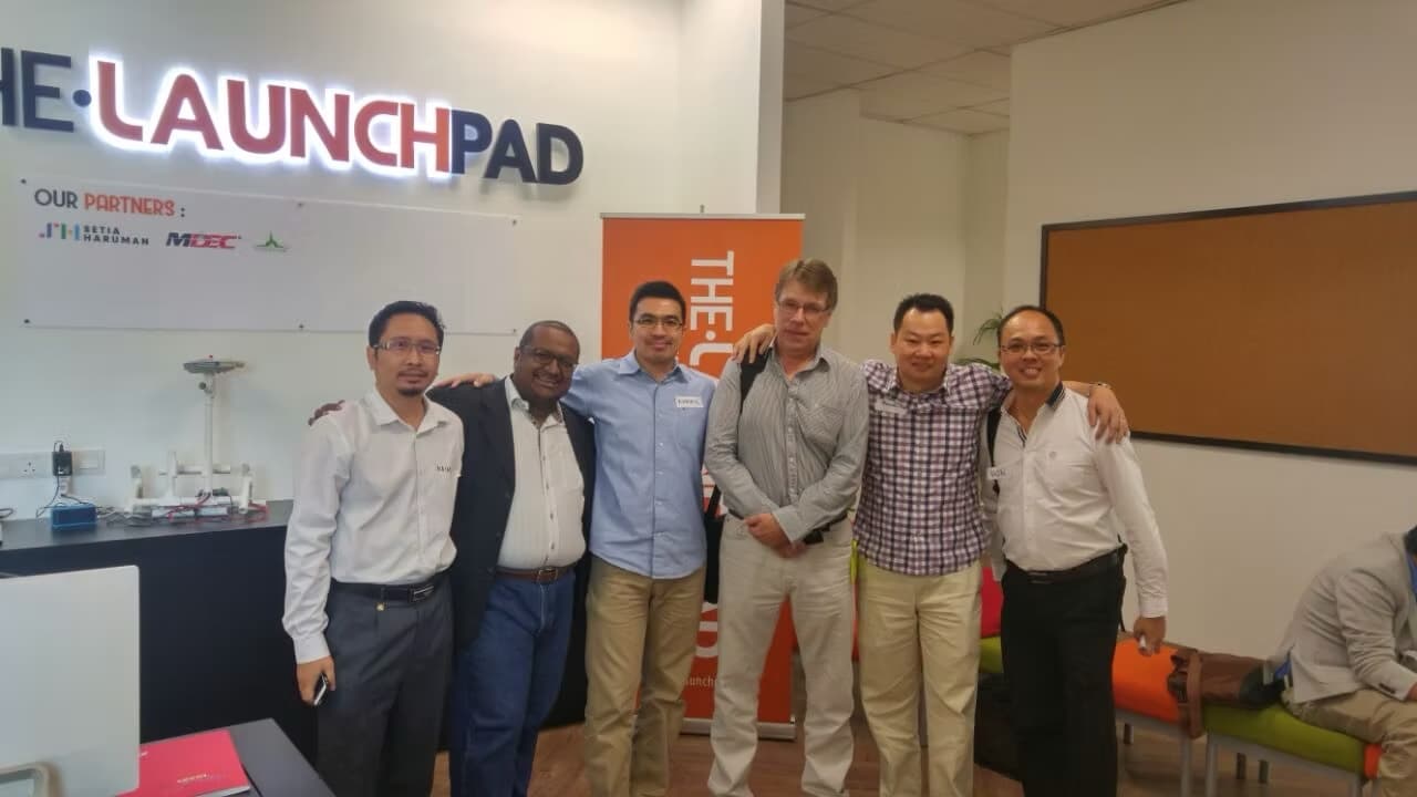 With the rest of MDEC GAIN Cyber Security players (February 2017)